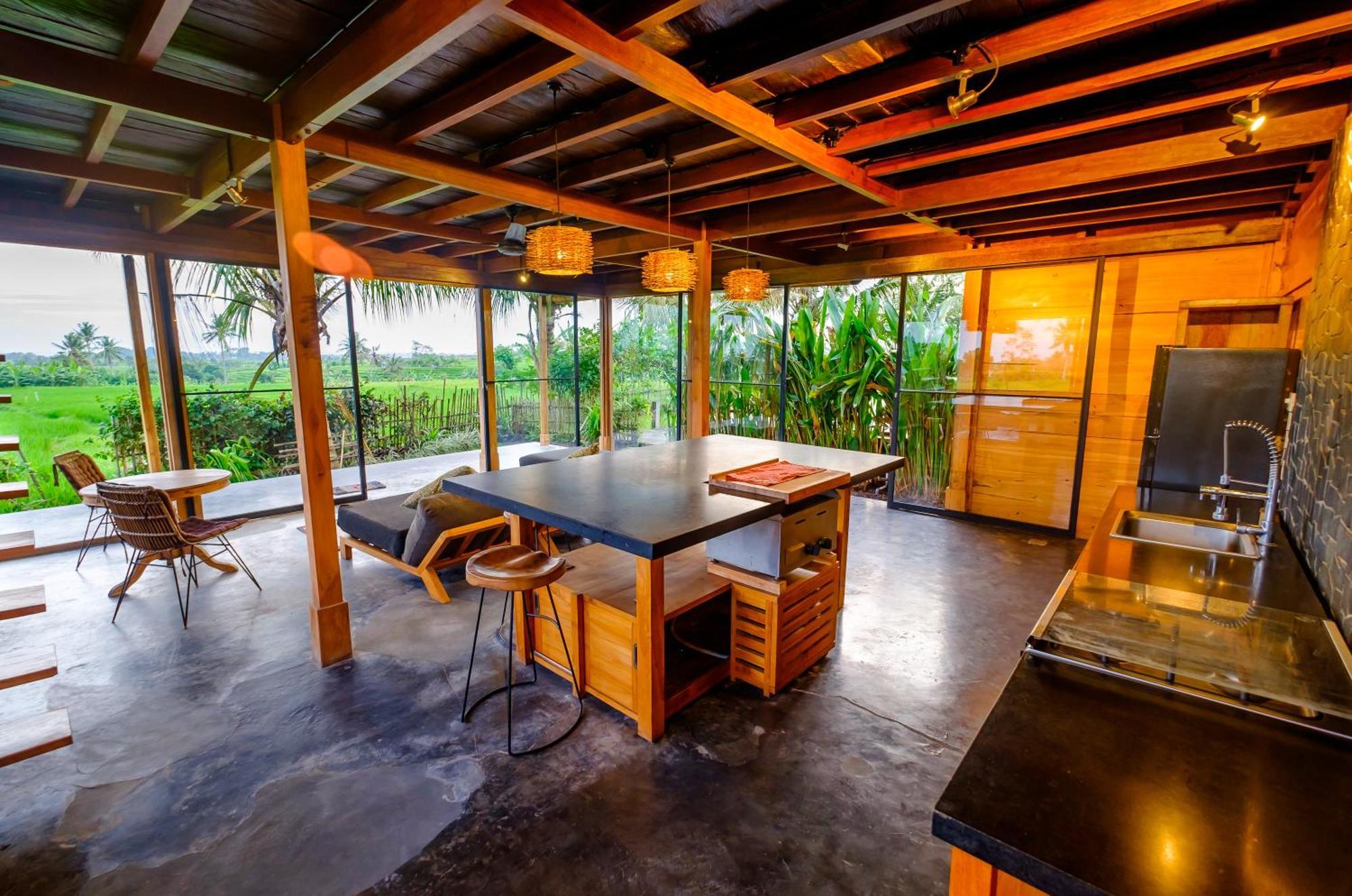 Canggu Wooden Green Paradise Номер фото