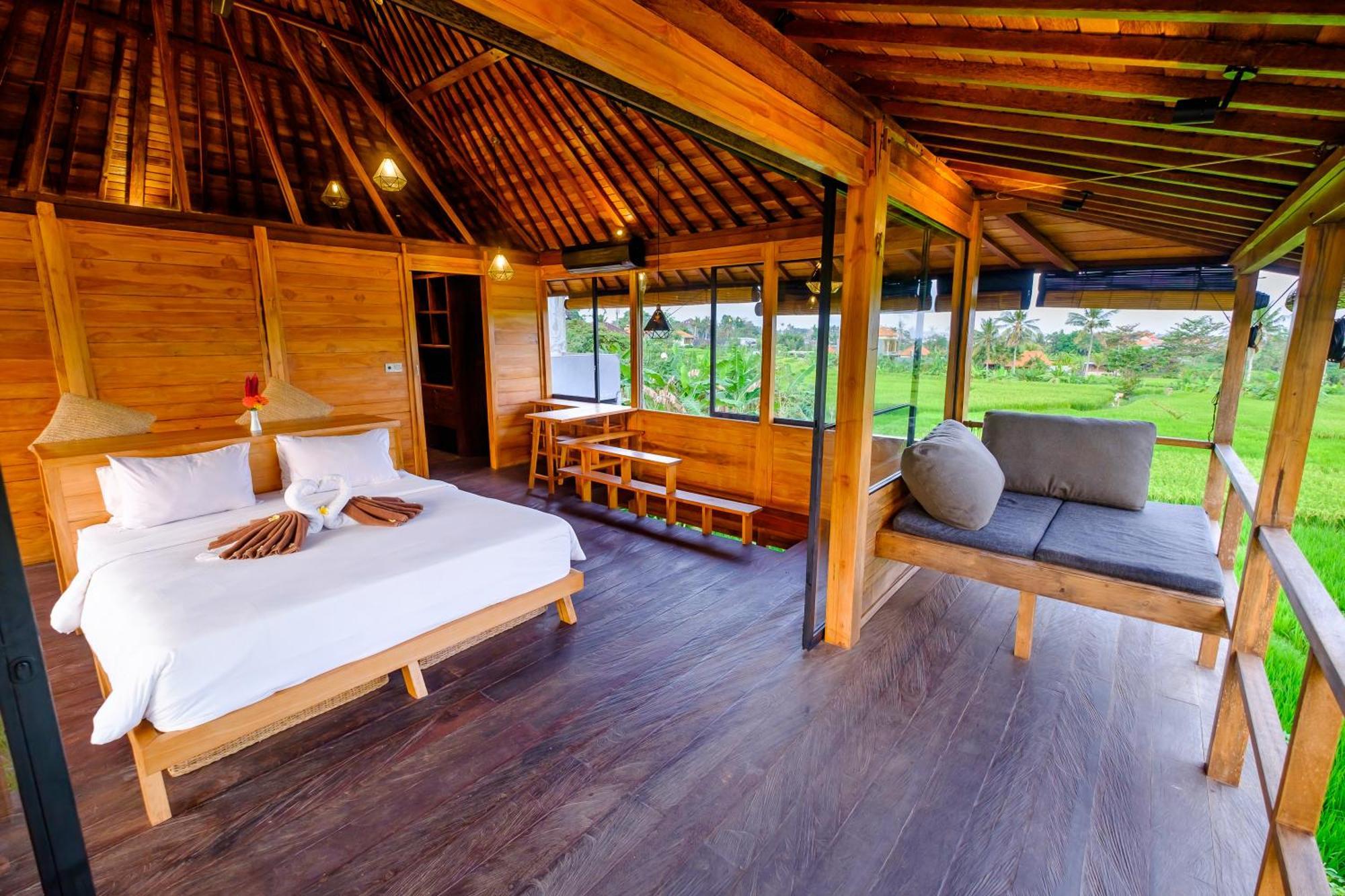 Canggu Wooden Green Paradise Номер фото